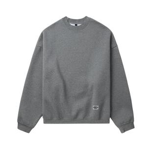 IT GROUNDZERO情侣款廓形圆领卫衣新款随性潮流宽松套头衫2063HO0