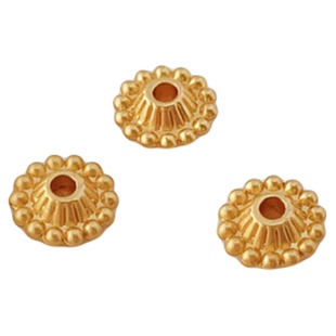 古法金保色配件哑金飞蝶片隔片钱币扭曲片不规则片串珠DIY饰品配