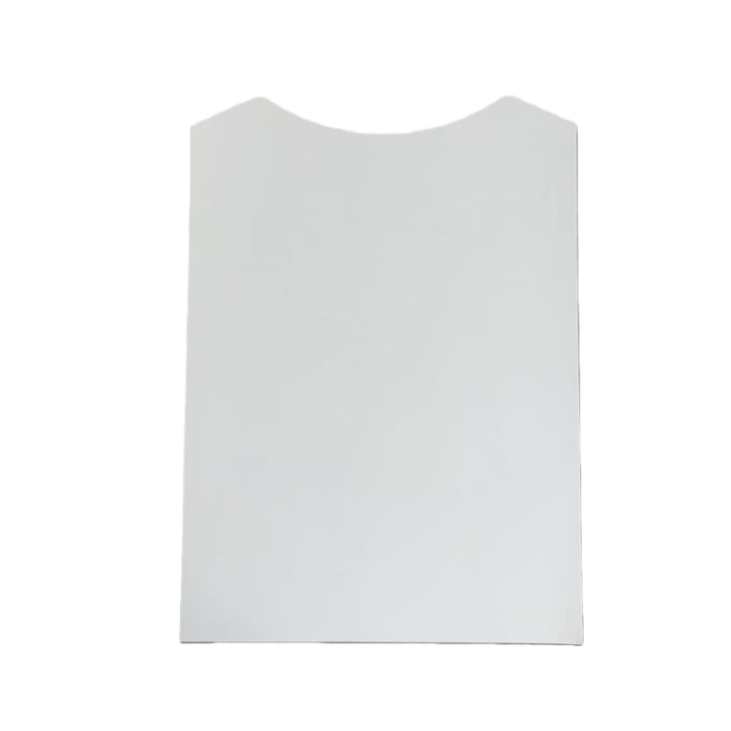服装短袖衬衫T恤内衬防邹叠衣服纸板 单面白板圆领款隔板硬包装纸