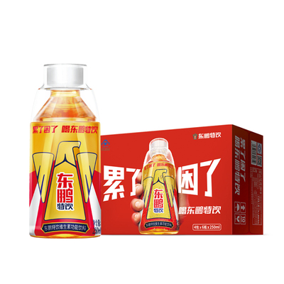 东鹏特饮牛磺酸B族维生素饮料长途开车抗疲劳能量饮品250ml*24瓶