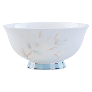 碗家用景德镇高温陶瓷餐具轻奢高级感中式碗盘碟套装乔迁新居礼盒