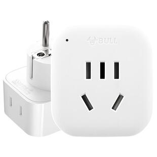 公牛转换插头电源转换器德标转换插头欧洲韩国转换插头法国德国