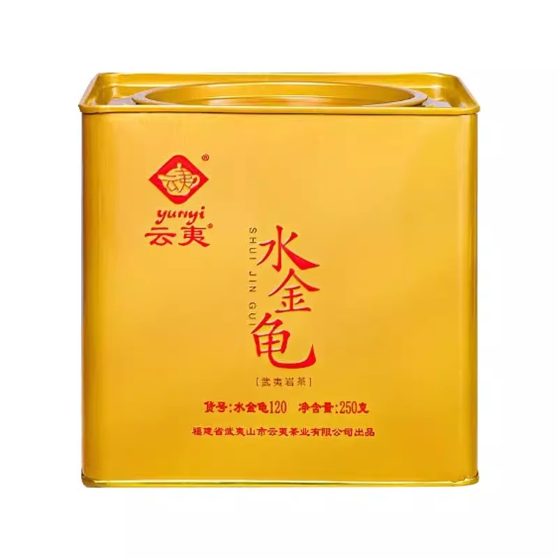 水金龟120云夷武夷岩茶四大名枞清香回甘乌龙茶罐装散茶茶叶250克