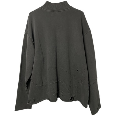 刺绣花纹水洗长袖卫衣