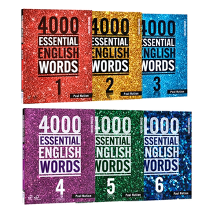 进口原版 新4000词Essential English Words 123456级 常见词英语词典 剑桥雅思核心词汇 小学英语单词教辅书