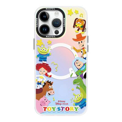 玩具特工队适用苹果17Promax手机壳15磁吸支架iPhone16Pro保护套好看迪士尼plus全包可爱14网红p13新款高级感