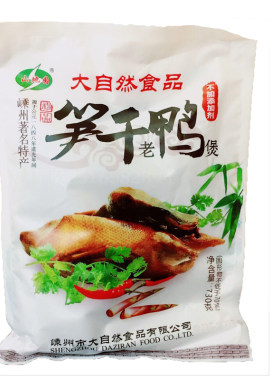笋干绍兴特产速食真空包装老鸭煲