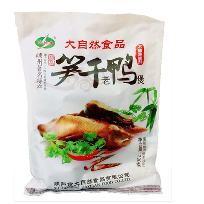 笋干绍兴特产速食真空包装老鸭煲
