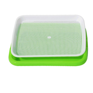 豆芽发芽盆育苗盆穴盘托盘神器芽苗菜豆苗种植盘水培蔬菜蒜苗盆栽