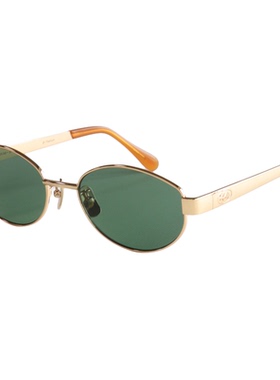 Kaka/时髦复古墨镜/氛围感轻松拿捏茶色小圆框方脸可配近视