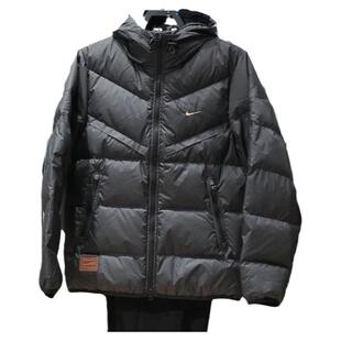 耐克男子2025冬季新款防风拒水运动休闲保暖鸭绒羽绒服HQ4183-010