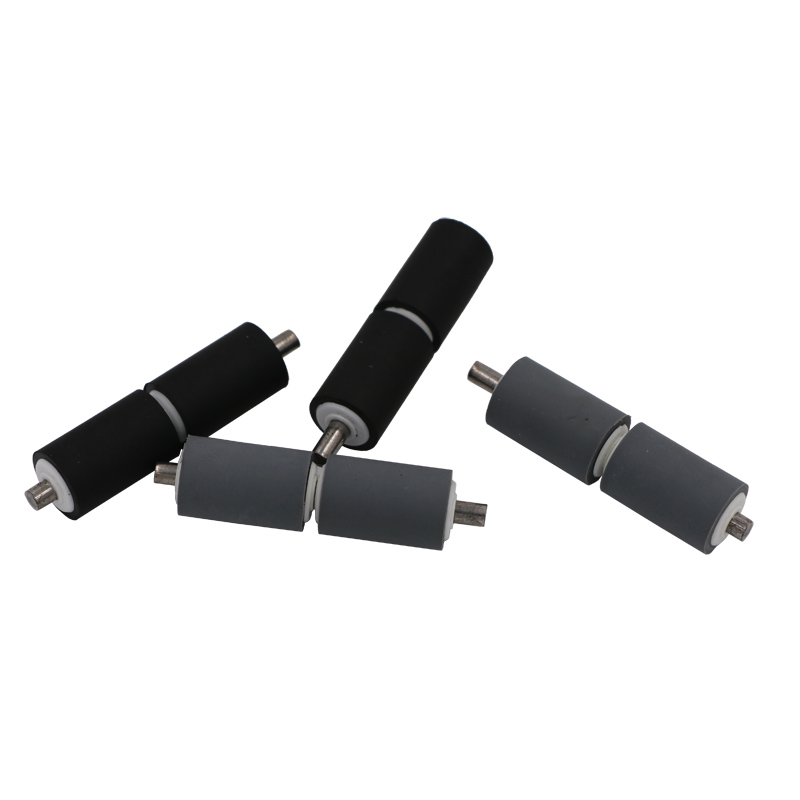 喷绘机写真机压布轮 雅色兰压电机压纸轮 亿方走纸轮 灰色 双压轮