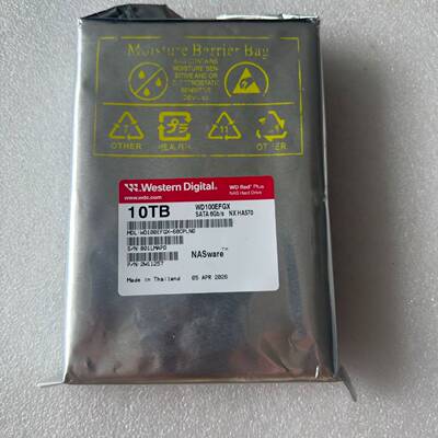 全新未拆封！在保西数10TB红盘Plus