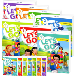 letsgo教材第五版 牛津少儿英语 lets go 小学生英语教材书 1-6级