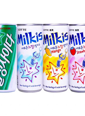 韩国进口乐天石榴芒果果汁饮料
