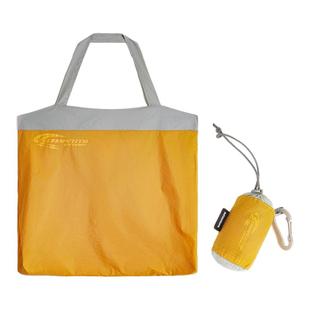 马登工装日系折叠大容量托特包黄色超轻便尼龙户外通勤旅行手提包