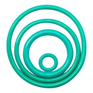 氟橡胶密封圈o型圈280度以内绿色氟胶模具胶圈防水圈