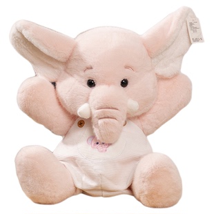 可爱大象玩偶毛绒玩具小象布娃娃抱睡公仔送儿童男女孩子生日礼物
