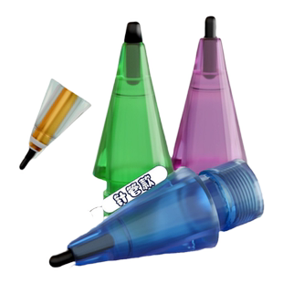 USICOOR适用于苹果Apple pencil1/2代笔尖HB静音笔尖耐磨铅笔头款针管改造笔尖pencil平替笔尖子弹头晶钻笔尖