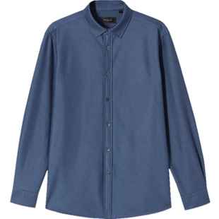 【夹层含羽绒】D系雅戈尔衬衫冬季保暖抗菌红外加绒长袖衬衫