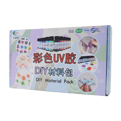 卡速特uv胶彩色滴胶无味