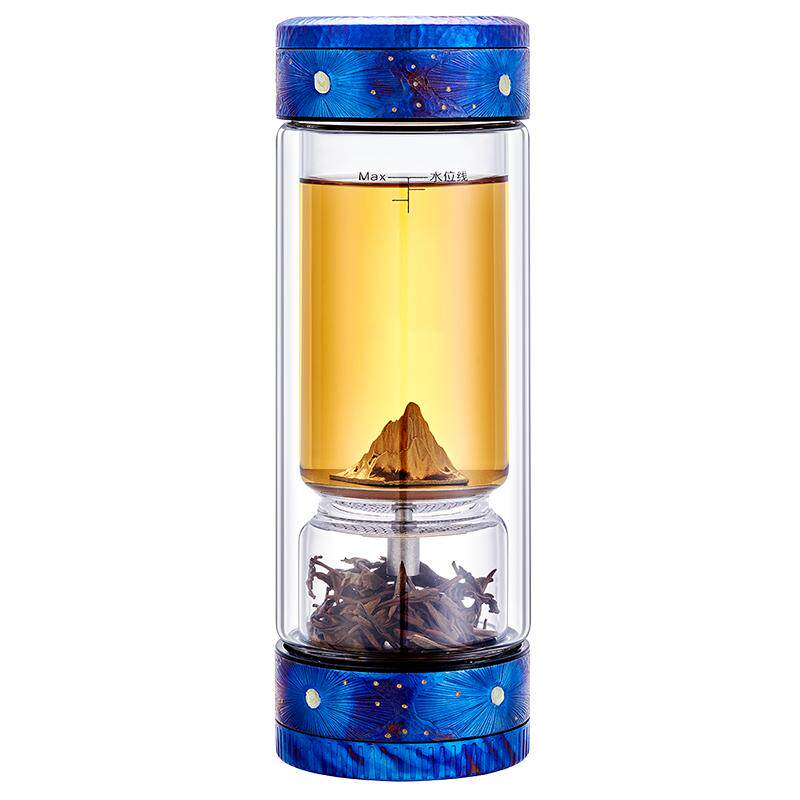 茶之恋匠作大师款茶水分离泡茶杯