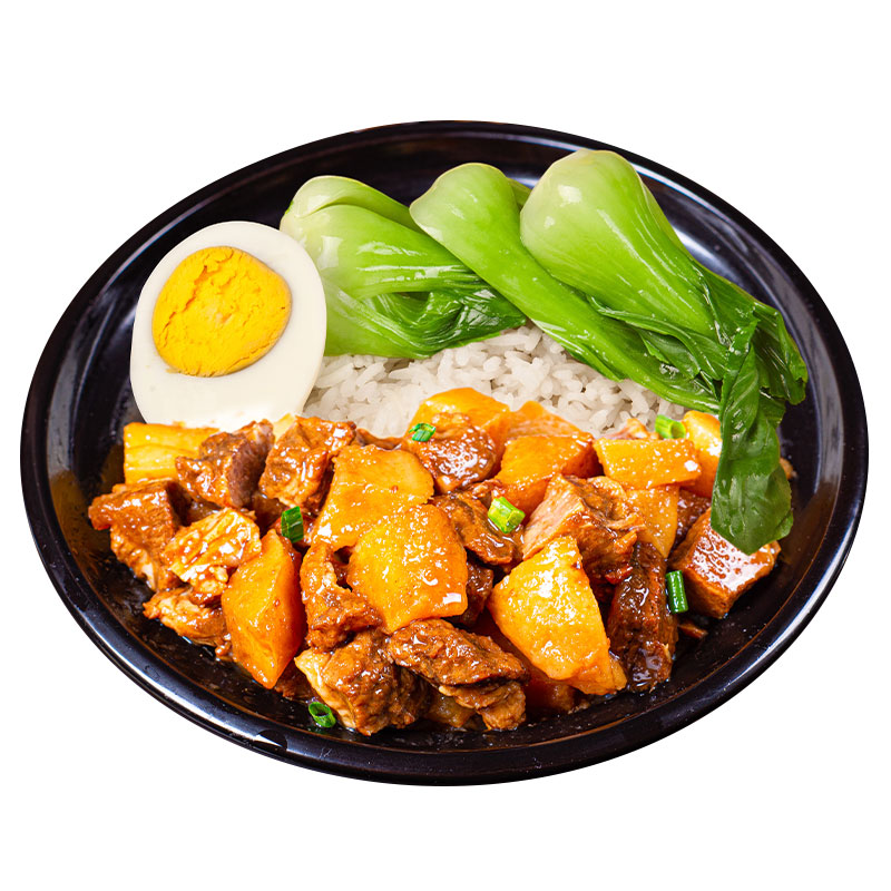 土豆牛腩料理包商用外卖快餐盖码饭加热即食餐饮食材批发工厂直供