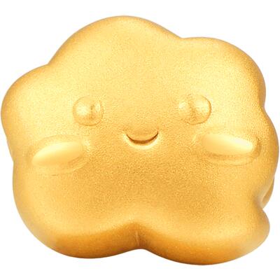 明牌珠宝3D硬金转运珠