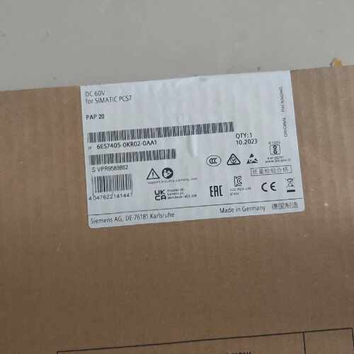 西门子6ES74050KR020AA1全新原装未拆封现