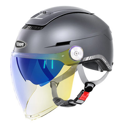 野马全新升级夏季轻便透气半盔