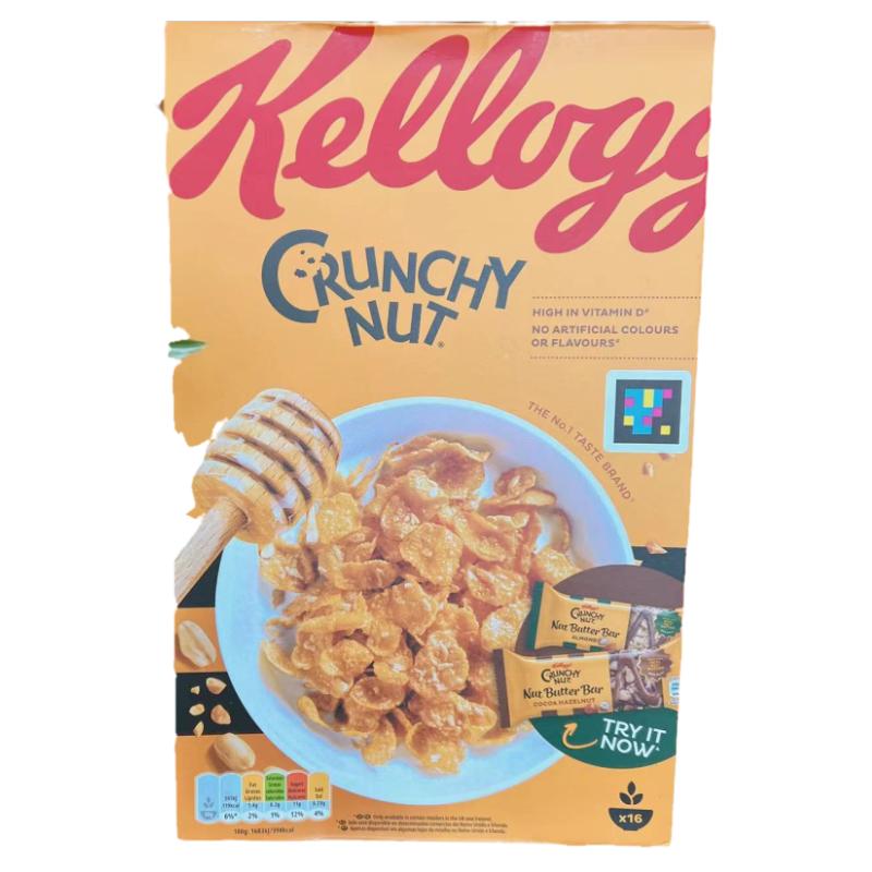 2盒包邮英国Kellogg's Fruit Fibre家乐氏全麦水果纤维麦片健康