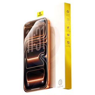 倍思康宁膜AR抗反射适用苹果17ProMax钢化膜iPhone17无尘仓16Pro手机贴膜ip15全屏14高清13防摔12新款Air保护