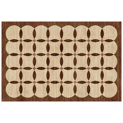 轻奢复古客厅地毯防水防污防滑垫