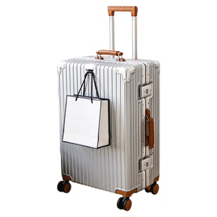 【新品】多功能行李箱大容量旅行箱密码登机轻便静音万向轮皮箱子