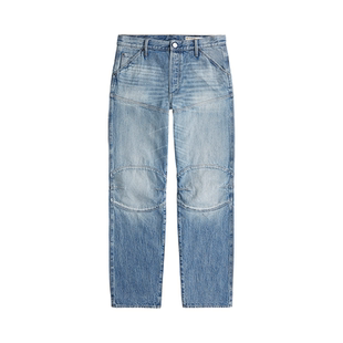 G-STAR男款Elwood 5620直筒3D帅气26春季新经典纽扣牛仔裤D23699