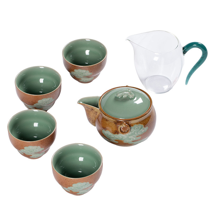 龙泉青瓷高端功夫茶具