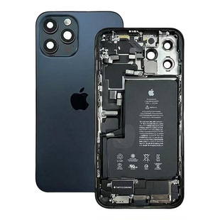 适用于苹果12promax原装拆机后壳iPhone12pro中框外壳12p后盖总成