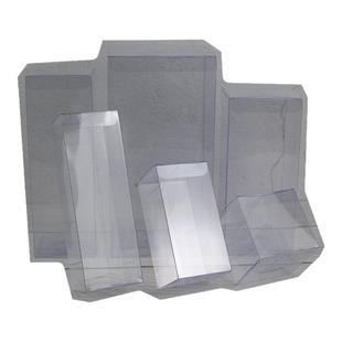 透明正方形塑料PVC防尘喜糖包装盒苹果胶盒pet礼品盒定做现货