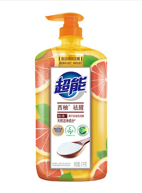 超能洗洁精食品用可直接清洗食品