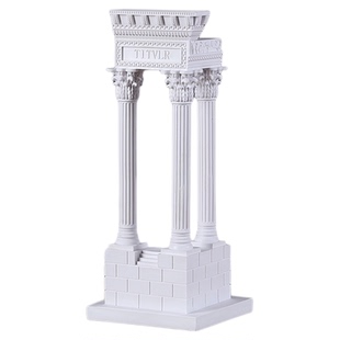 欧式极简罗马柱装饰摆件庭院婚庆展示台布置道具花盆花架底座柱子