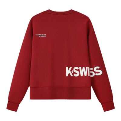 KSWISS盖世威卫衣女简约百搭上衣