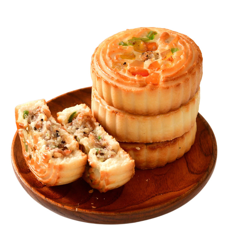 成武老伍仁月饼传统老式月饼酥皮
