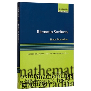 黎曼曲面 英文原版 Riemann Surfaces 英文版 牛津大学数学研究生教材 进口英语书籍