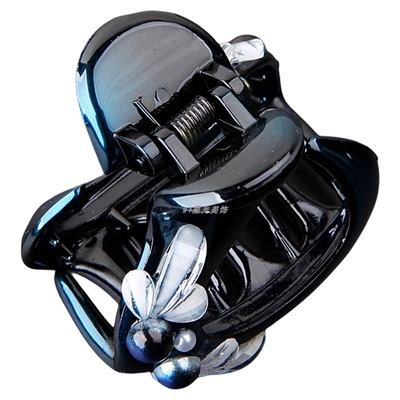 后脑勺高级盘发鲨鱼夹