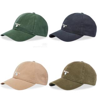 刘雯同款上海现货Barbour复古时尚户外运动软顶棒球帽鸭舌帽男女