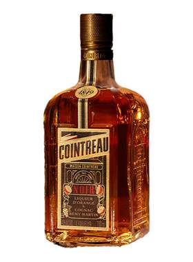 【官方旗舰】人头马Cointreau君度升级版Noir甜橙干邑力娇酒700ml