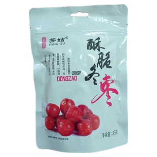 芳姑酥枣 东昌酥枣干枣无核酥脆冬枣85克一袋 聊城嘉乐美特产店