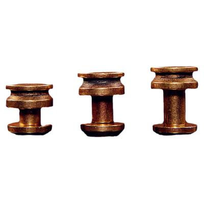 创意EDC纯铜子弹皮带螺丝DIY配件