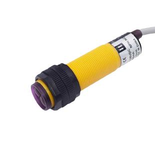 红外漫反射式光电开关传感器E3F-DS30C4-B-P-Y123直流三线常开24V
