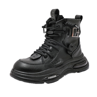 儿童马丁靴男童2025新款秋冬二棉加绒加厚中大童短靴女童靴子棉鞋